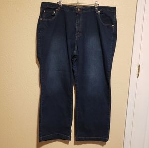 Woman Within Plus Size Bootcut‎ Jeans Size 24W